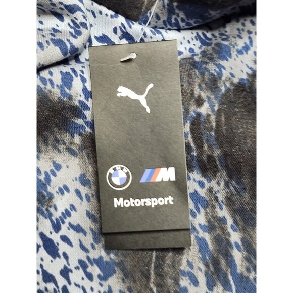PUMA BMW Colorsplash Graphic MMS Pullover Hoodie - Picture 10 of 11